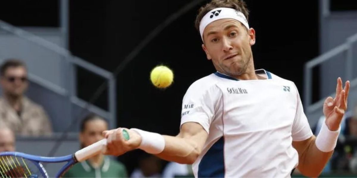 Casper Ruud in azione