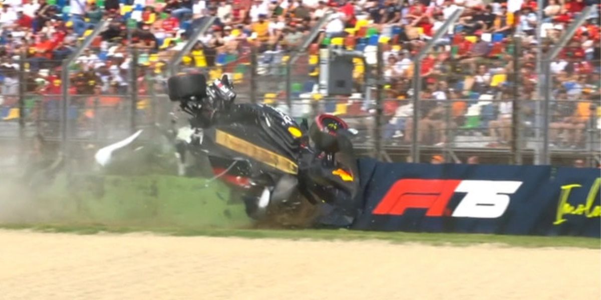 Lo spaventoso incidente di Tsunoda nelle qualifiche