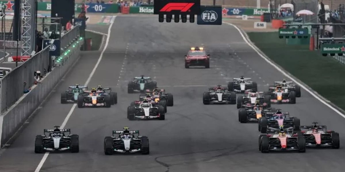 La partenza della F1 nel GP di Cina