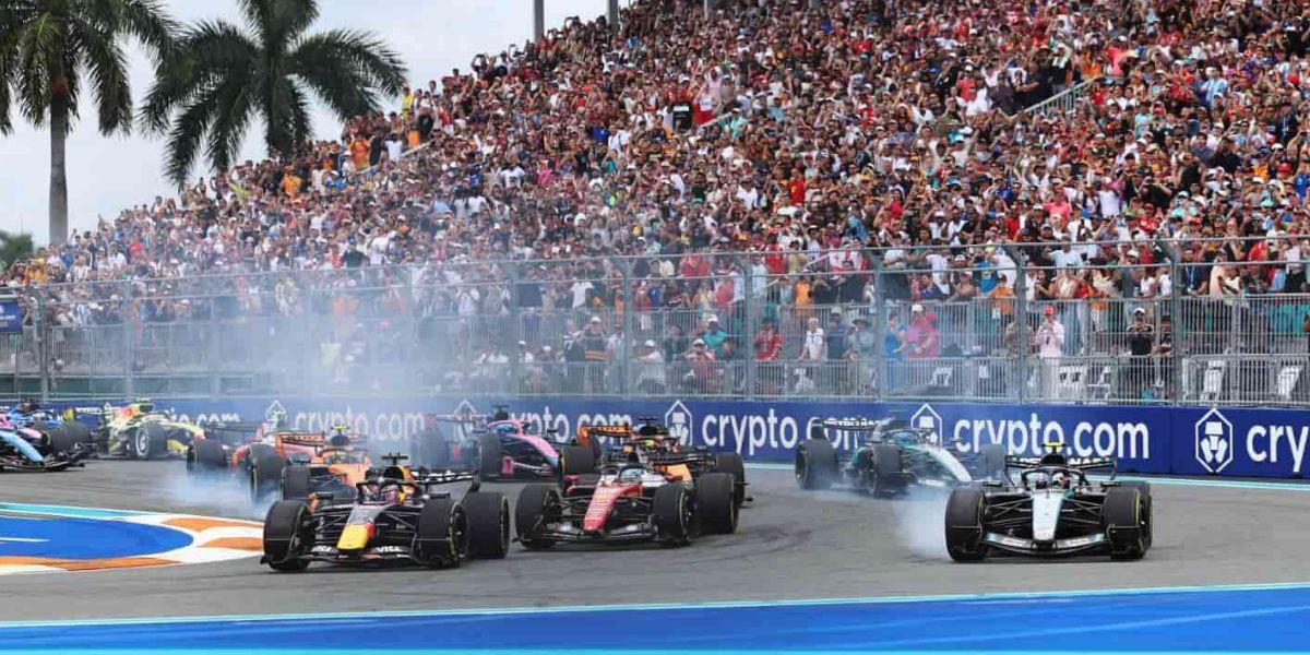 La partenza della F1 nel GP di Miami